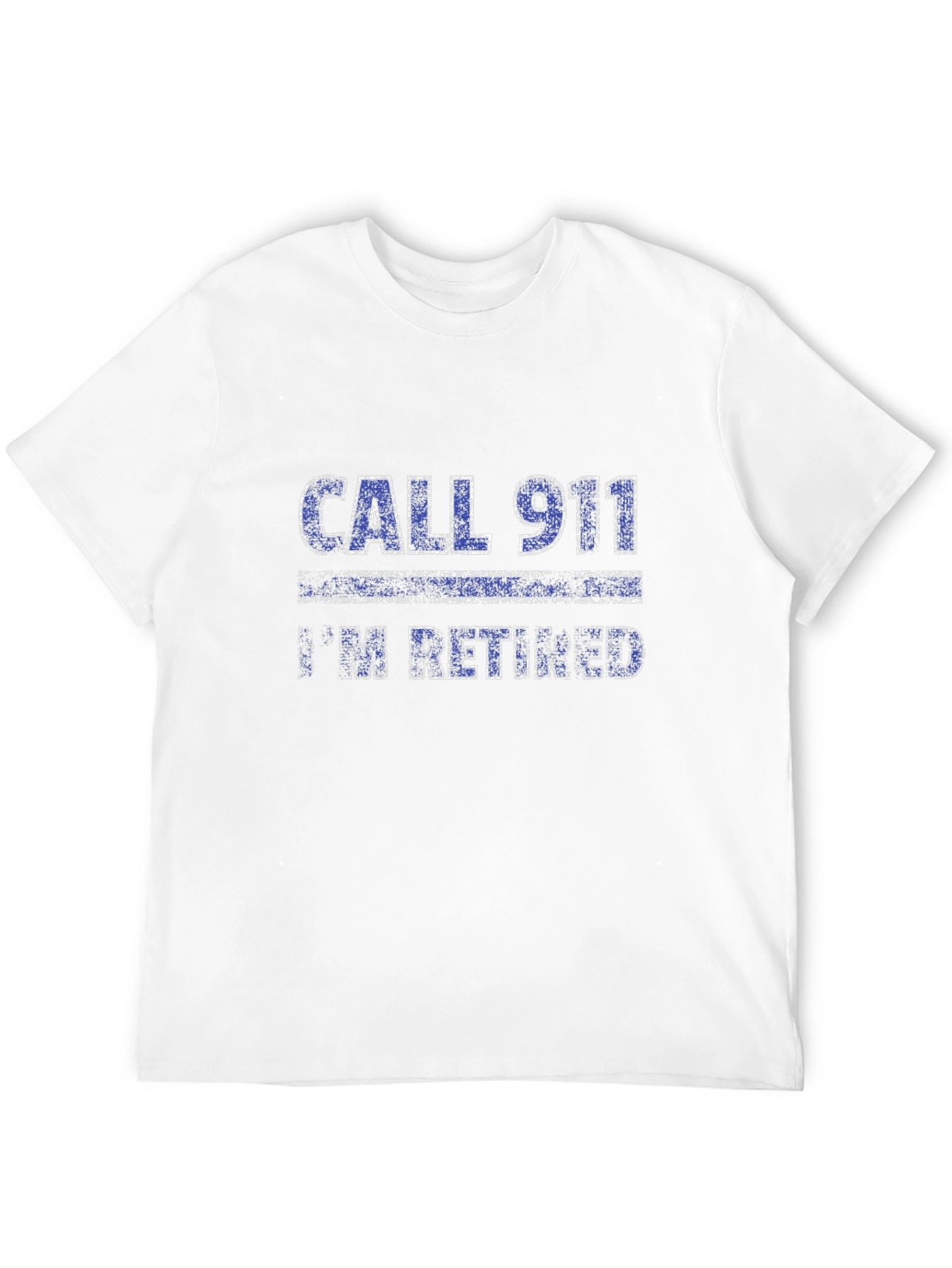Retired Call 911 Graphic Tee - Black