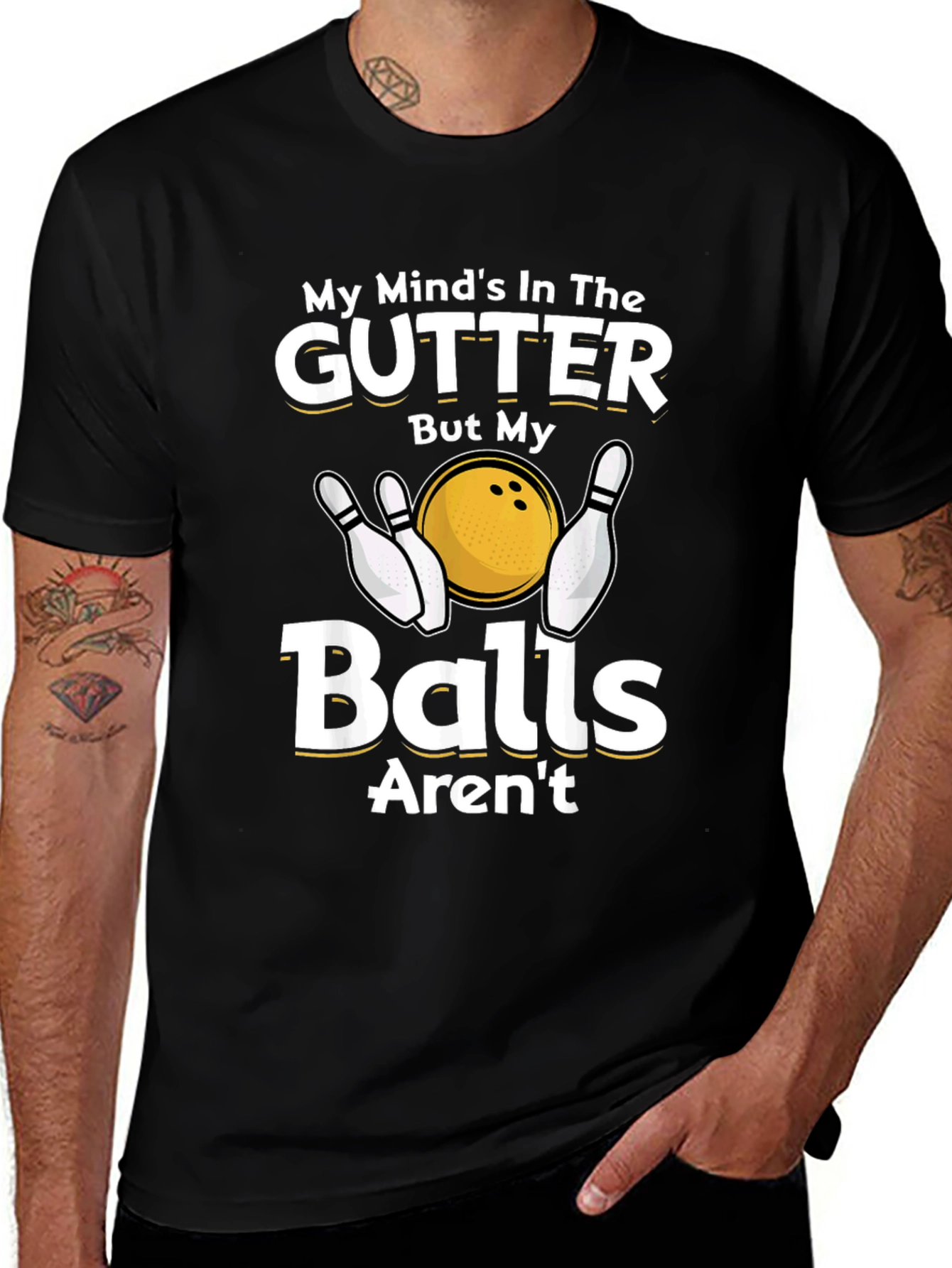 My Minds In The Gutter Bowling T-Shirt