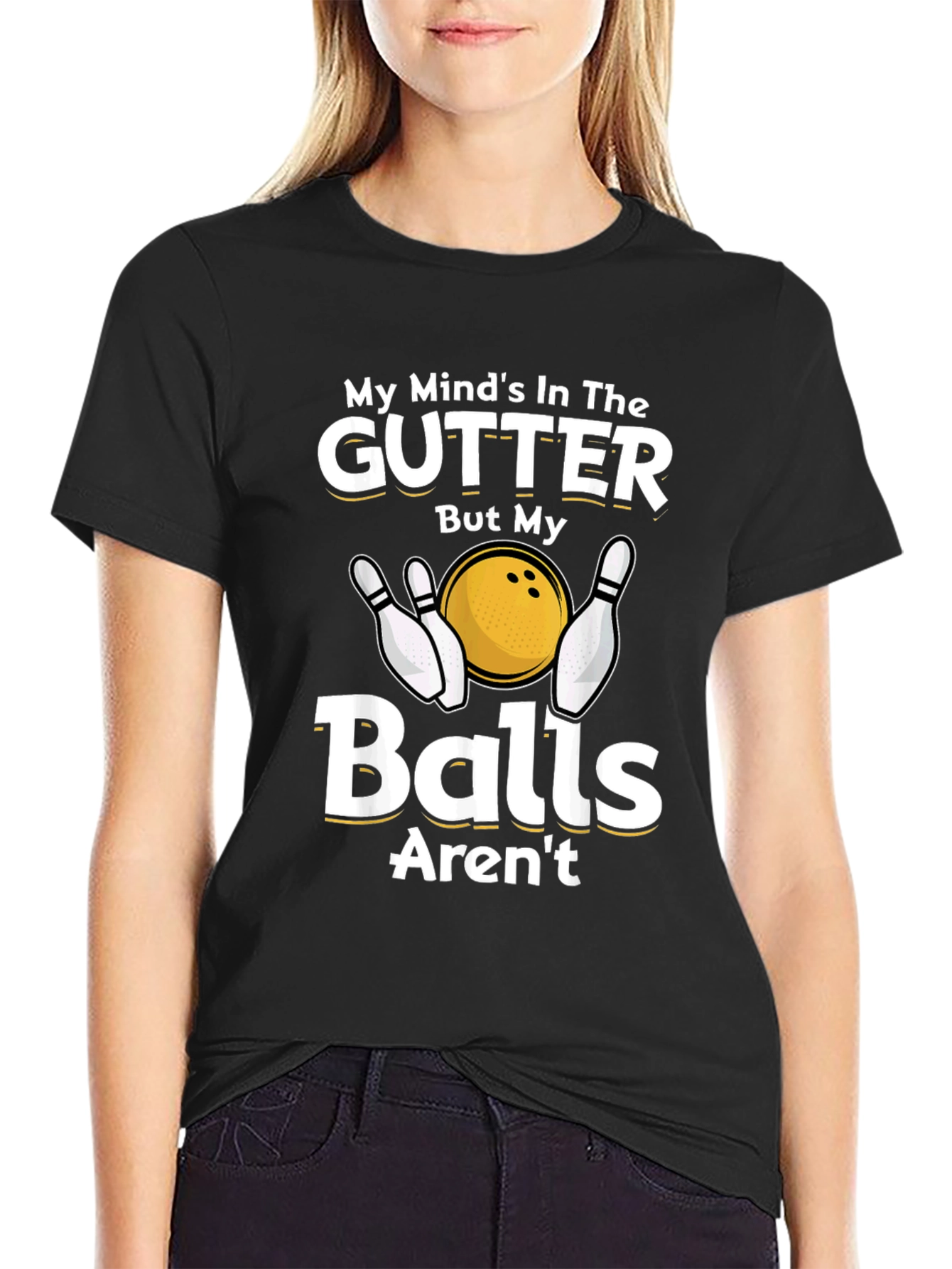 My Minds In The Gutter Bowling T-Shirt