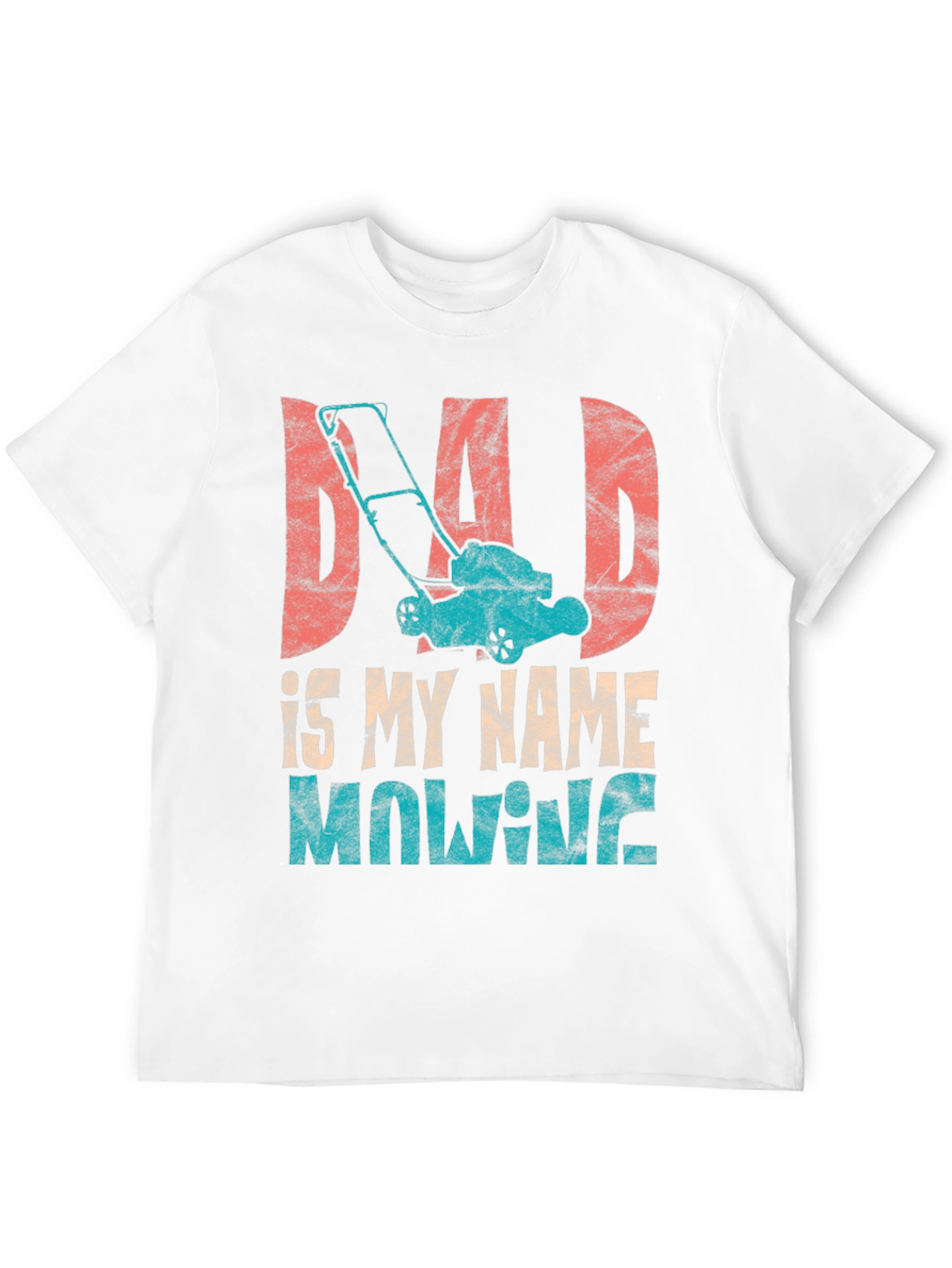 Dad Mowing Shirt - Lawn Care Fathers Day Tee