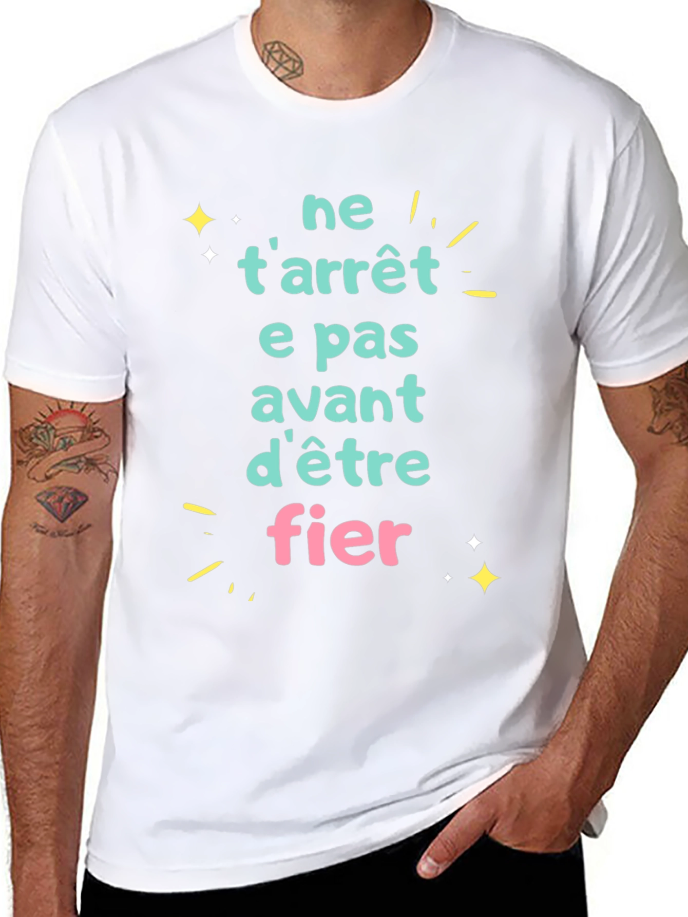 Motivational French Phrase T-Shirt