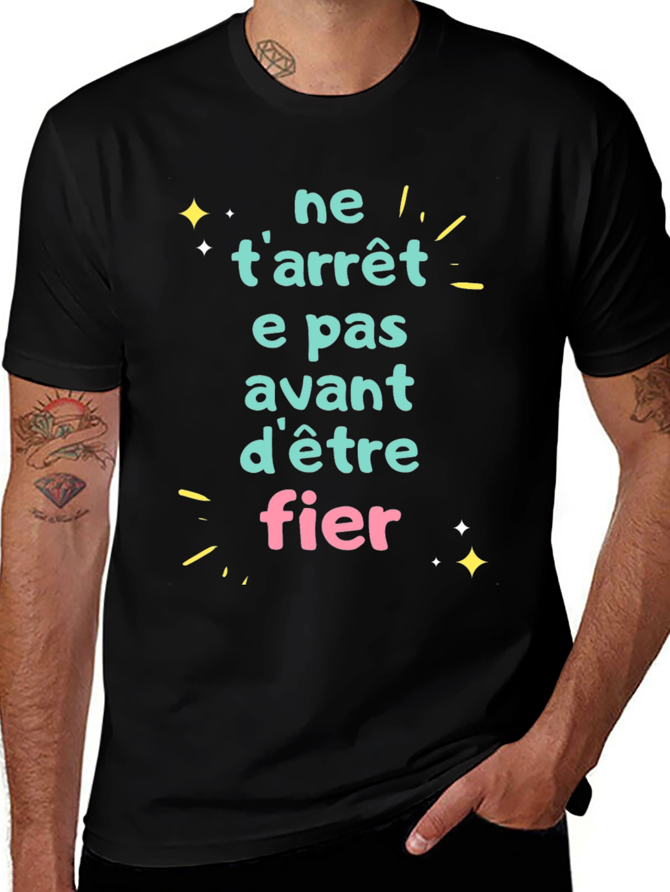 Motivational French Phrase T-Shirt