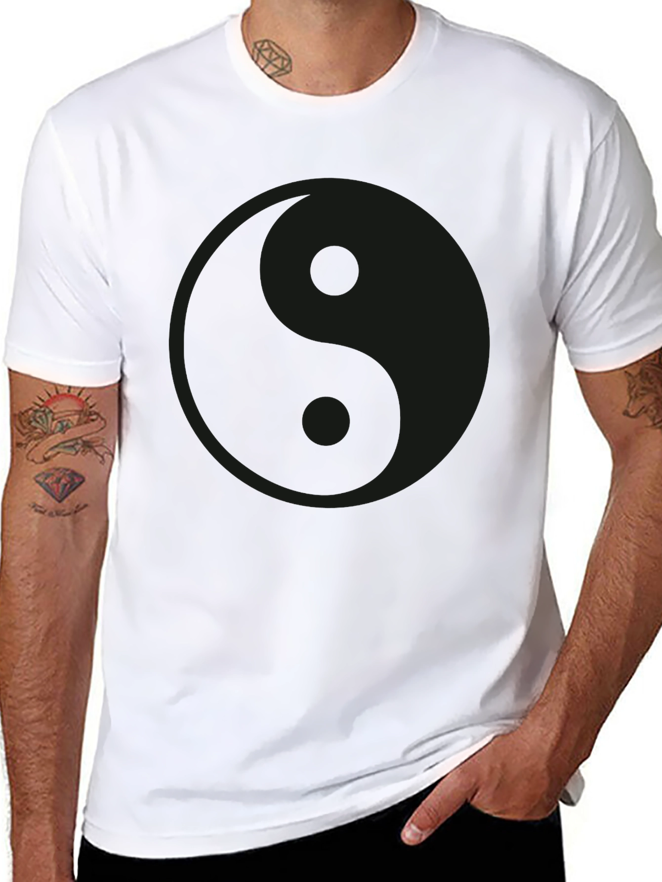 Yin Yang Graphic Tee - Classic Balance T-Shirt