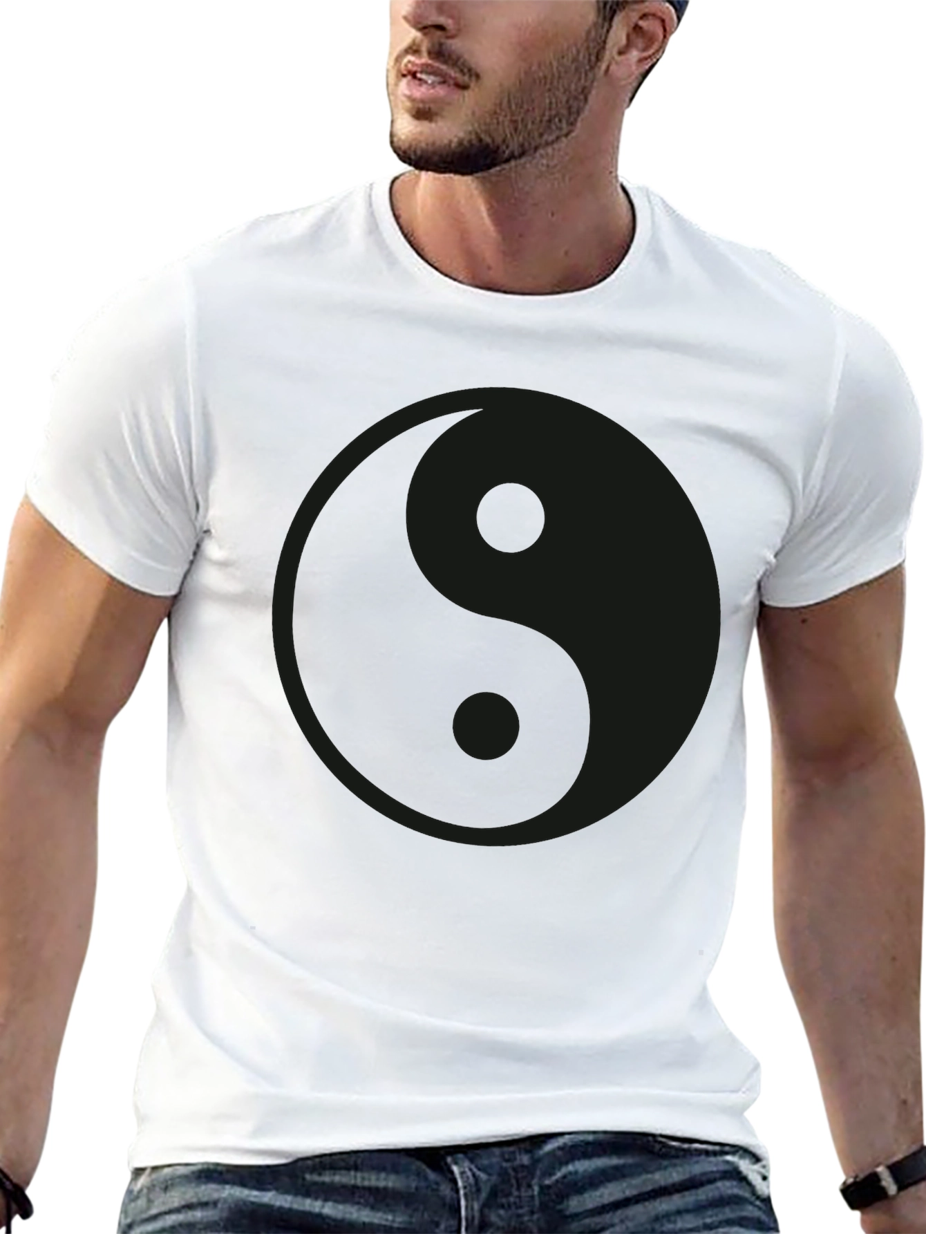 Yin Yang Graphic Tee - Classic Balance T-Shirt