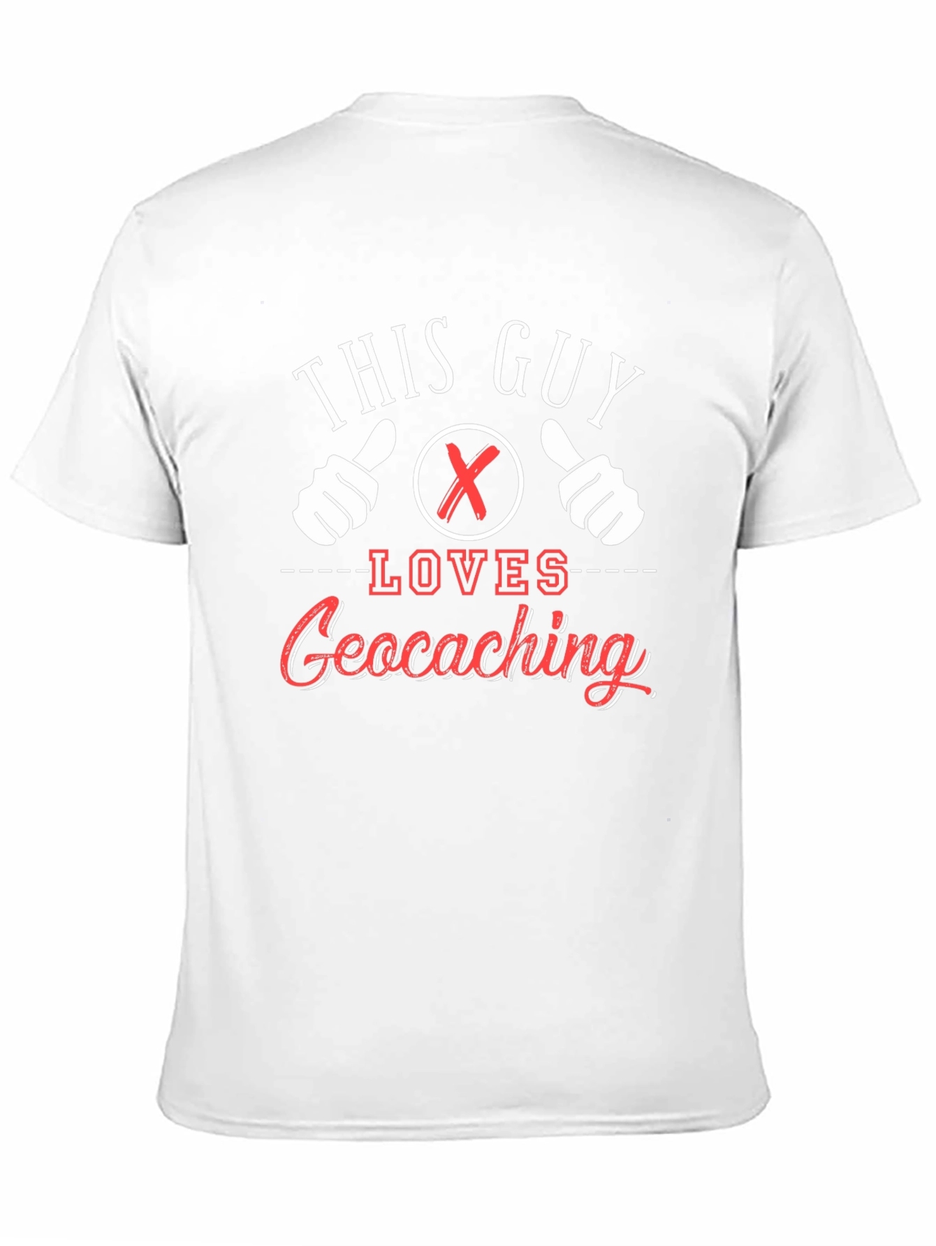 This Guy Loves Geocaching T-Shirt - Novelty Design