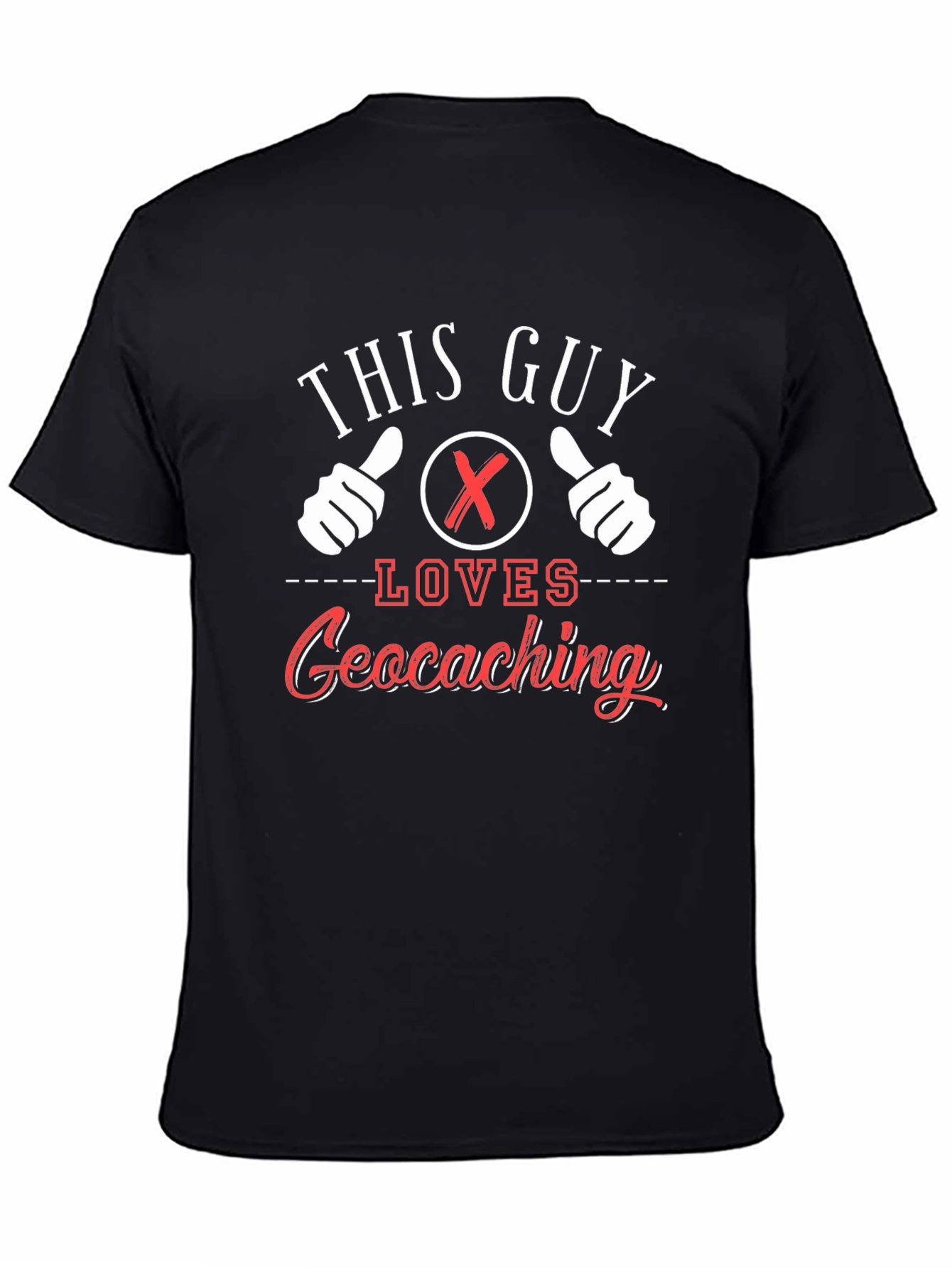This Guy Loves Geocaching T-Shirt - Novelty Design