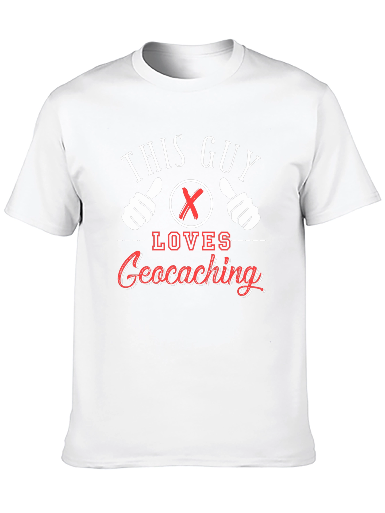 This Guy Loves Geocaching T-Shirt - Novelty Design