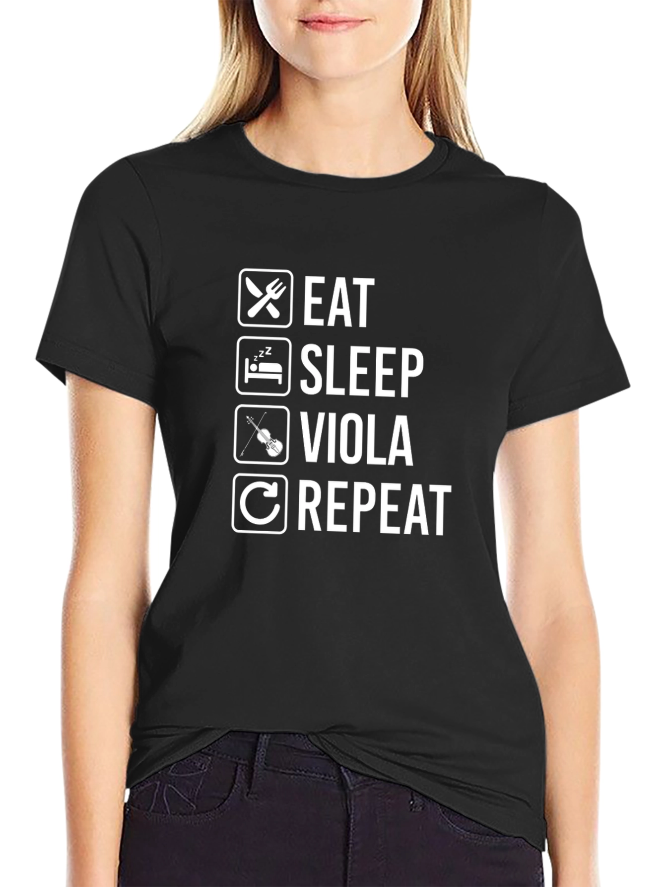 Eat Sleep Viola Repeat T-Shirt