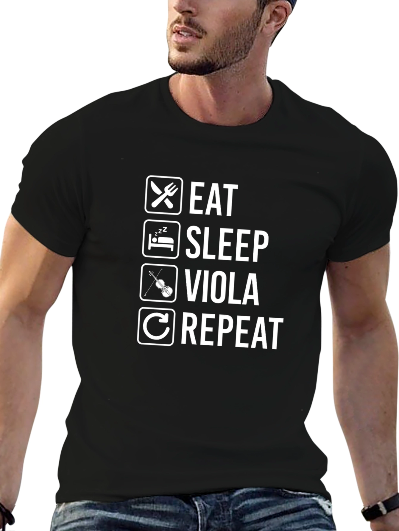 Eat Sleep Viola Repeat T-Shirt