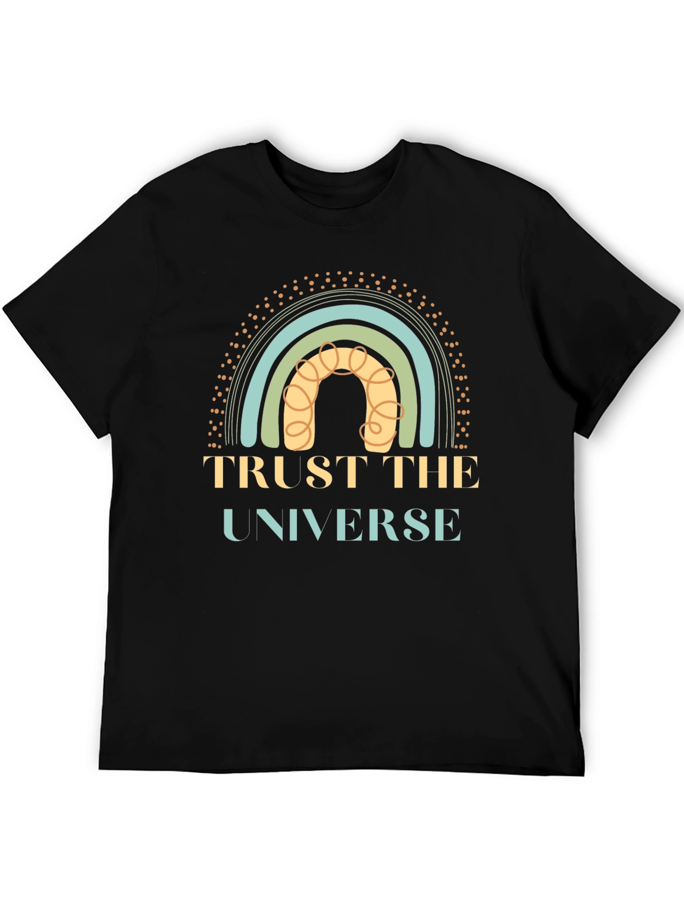 Trust the Universe Graphic Tee - Black