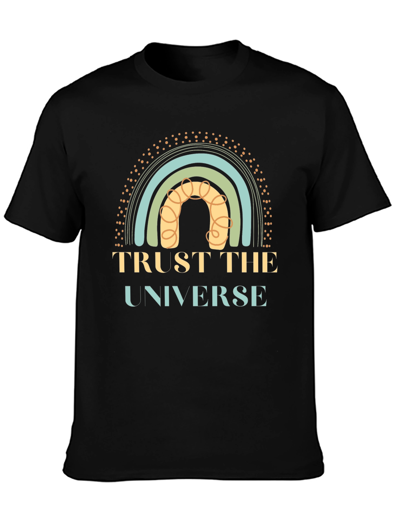 Trust the Universe Graphic Tee - Black