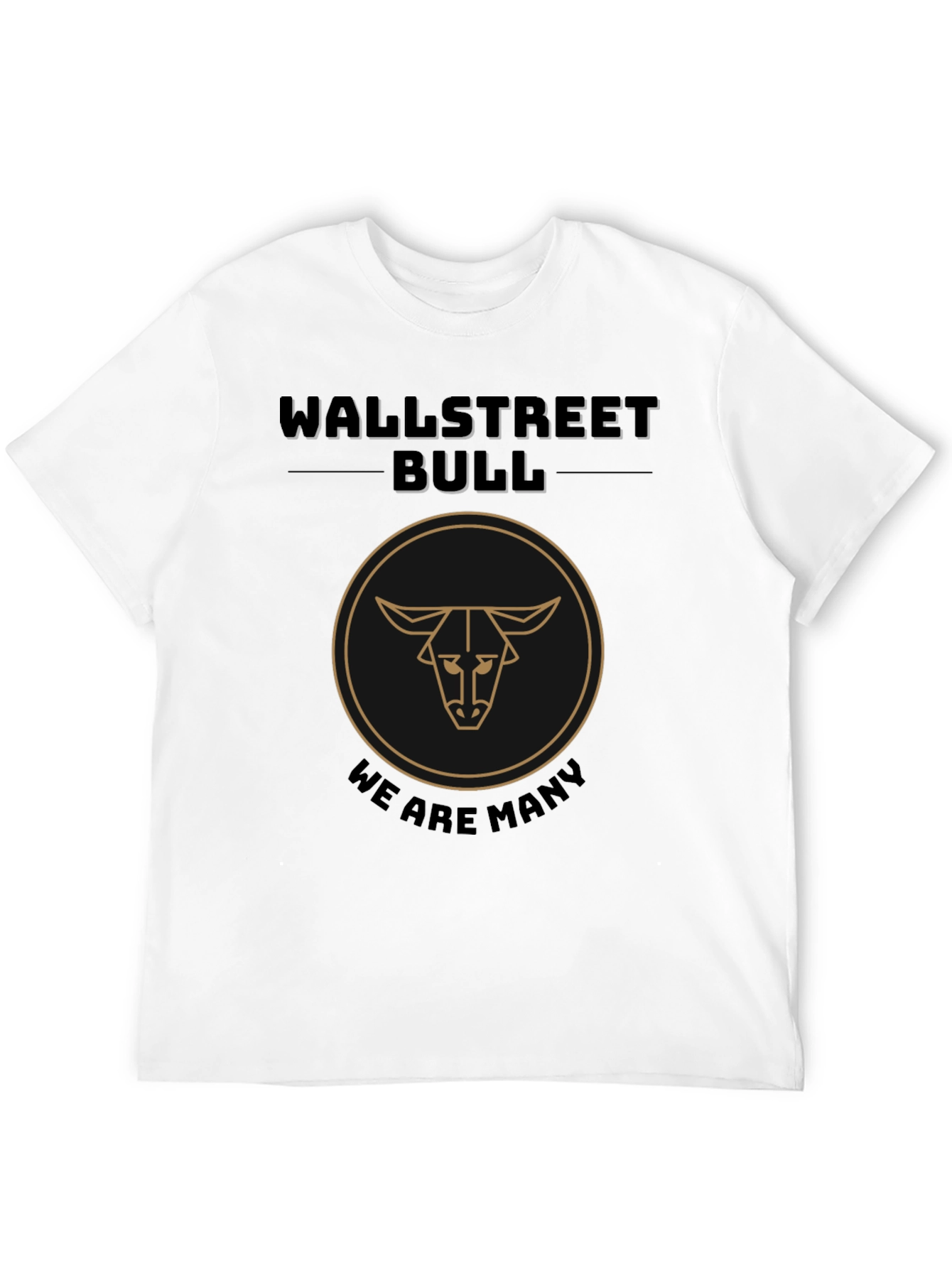 Wallstreet Bull Graphic Tee - We Are Many