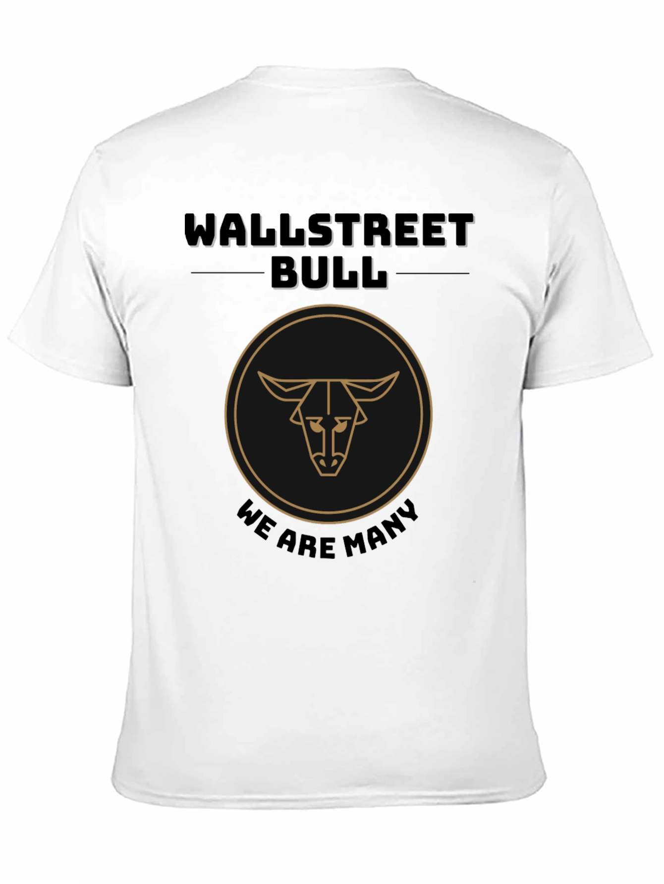 Wallstreet Bull Graphic Tee - We Are Many