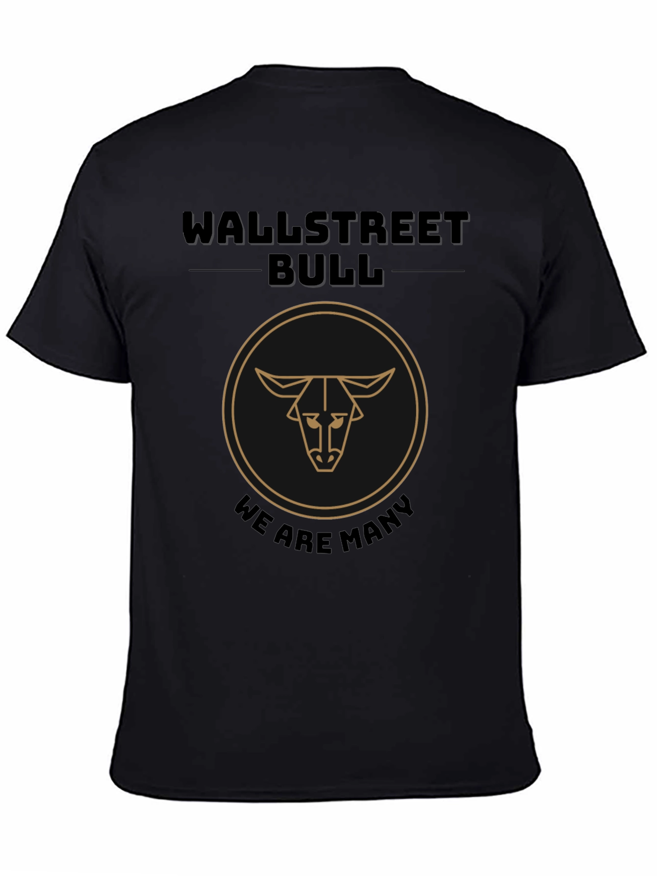 Wallstreet Bull Graphic Tee - We Are Many