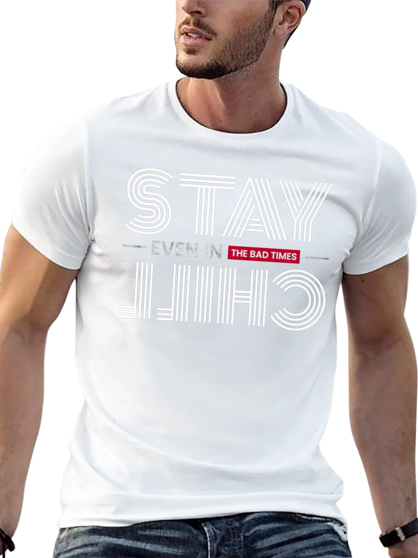 Stay Chill Graphic Tee - Bad Times Comfort