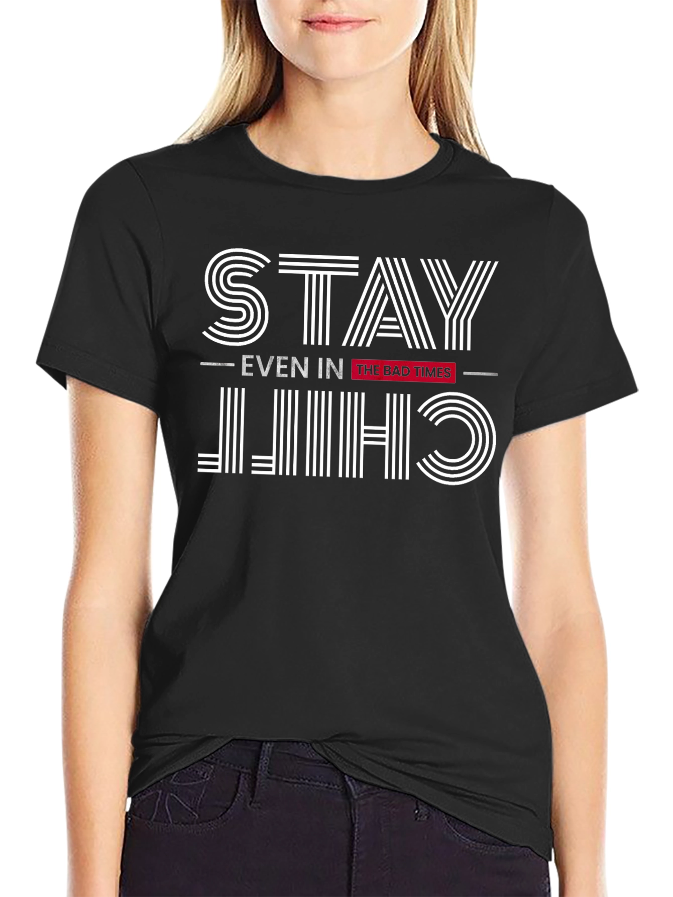 Stay Chill Graphic Tee - Bad Times Comfort