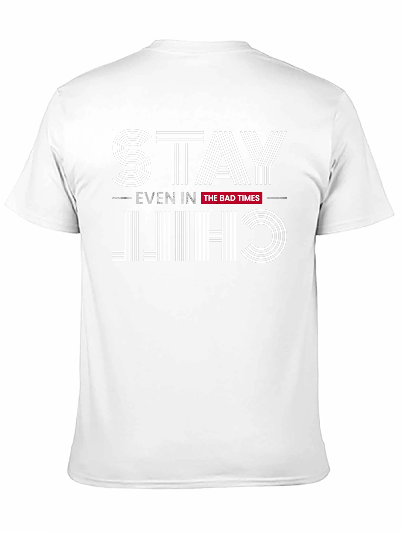 Stay Chill Graphic Tee - Bad Times Comfort