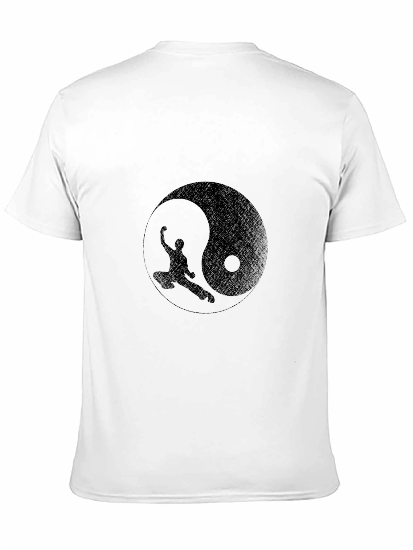 Yin Yang Martial Arts Graphic Tee - Black