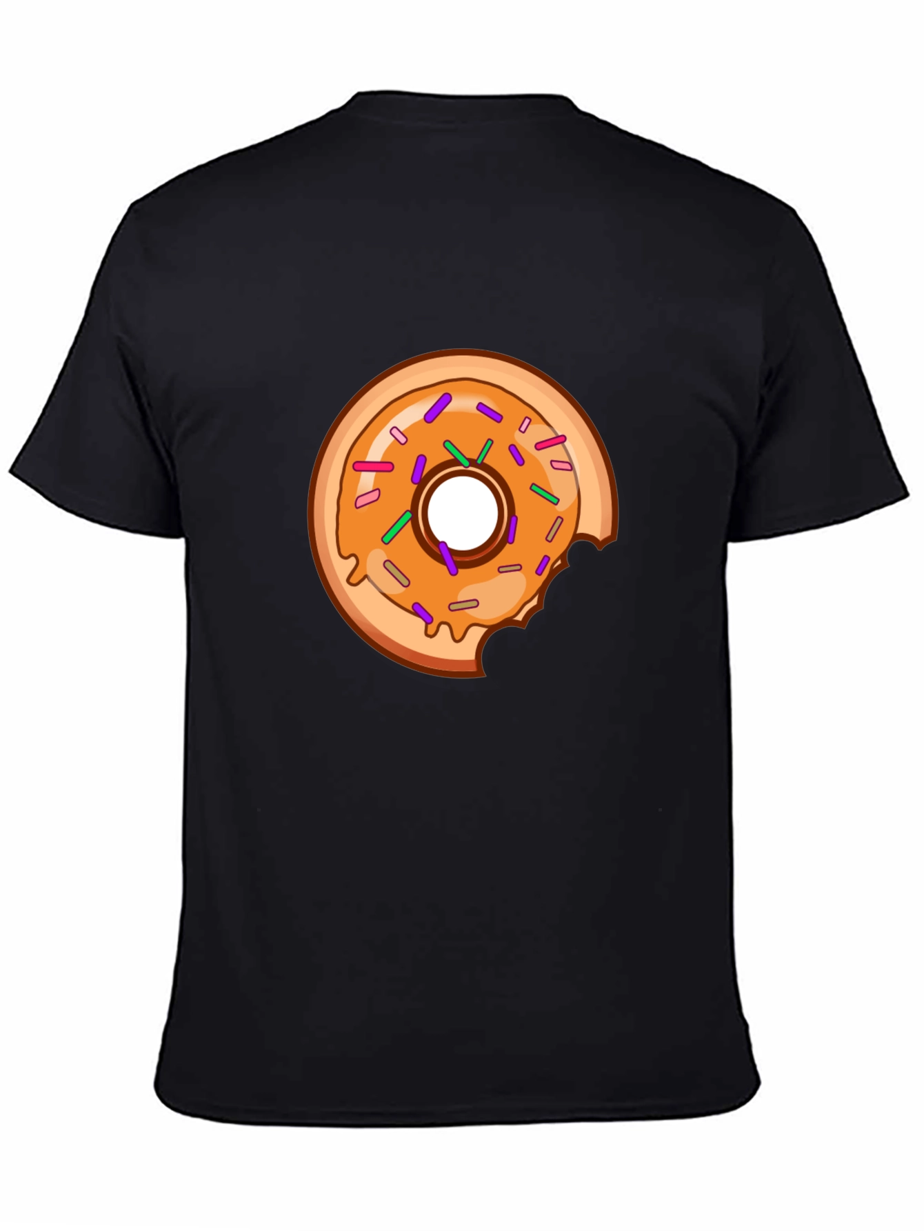 Donut Graphic T-Shirt - Casual Bite Tee