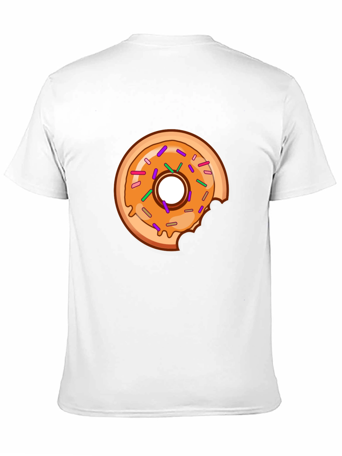 Donut Graphic T-Shirt - Casual Bite Tee