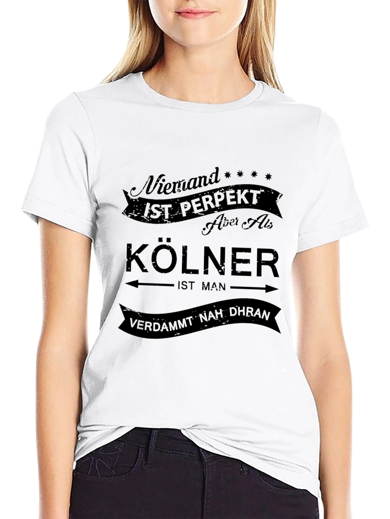 Niemand Ist Perfekt Kolner T-Shirt