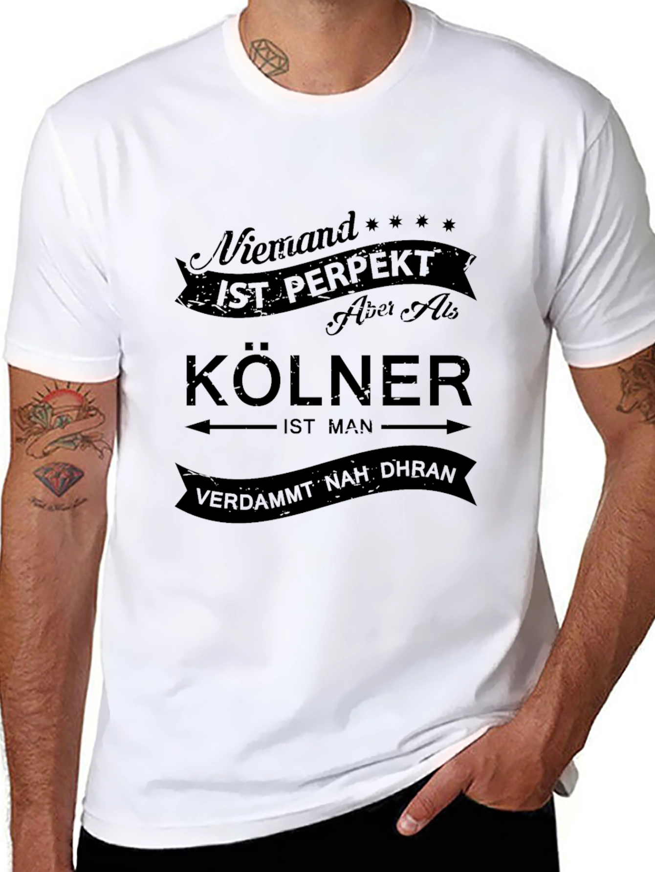 Niemand Ist Perfekt Kolner T-Shirt