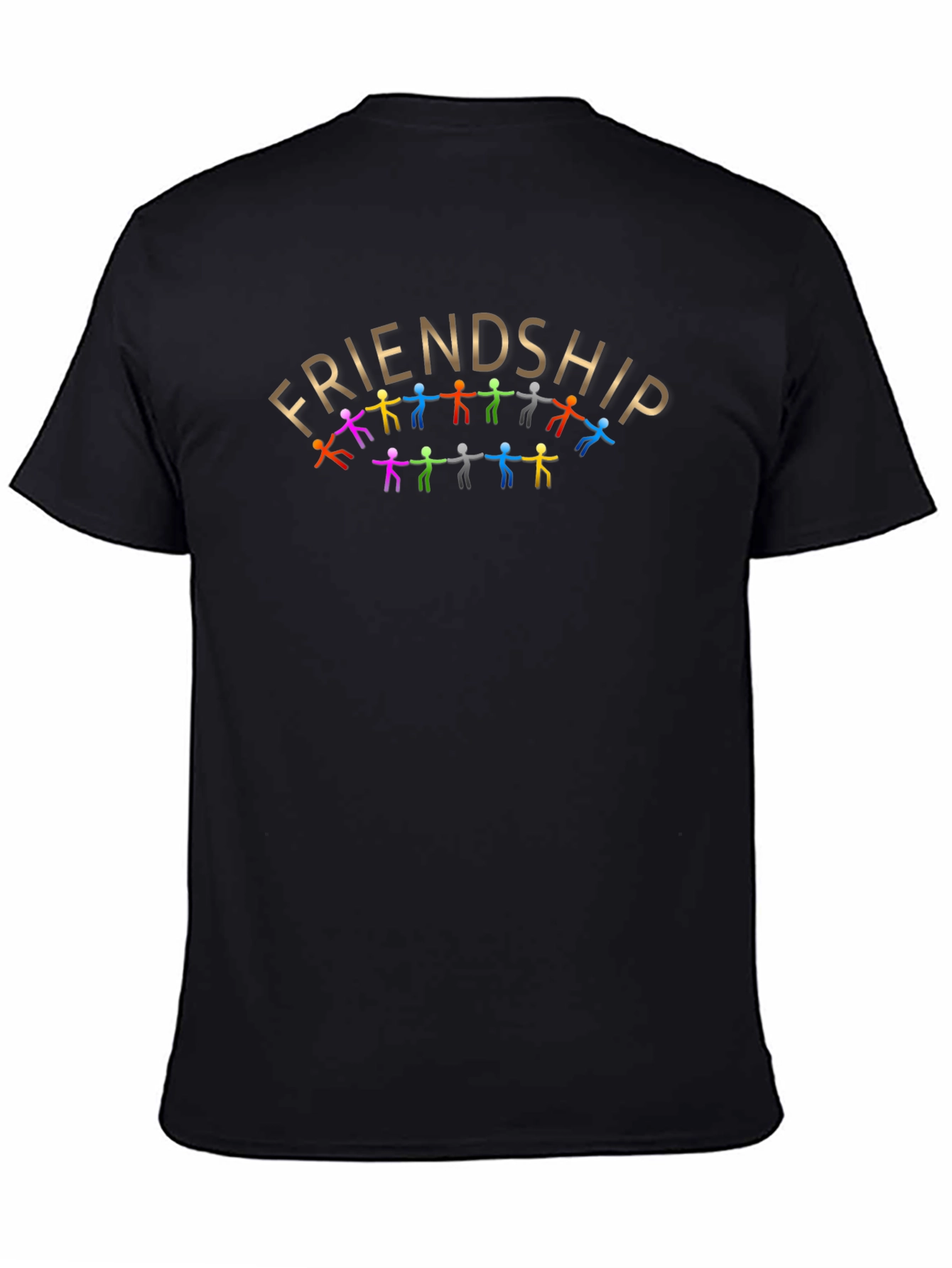 Friendship Graphic Tee - Black