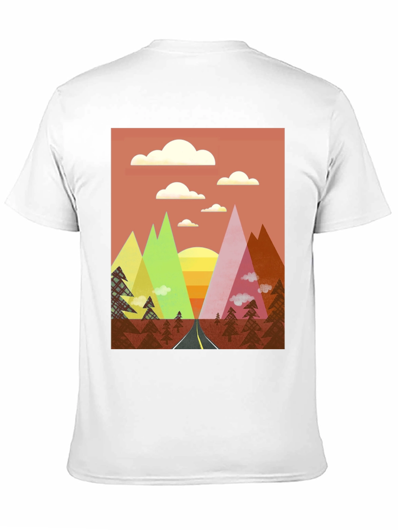 Mountains Road Trip Graphic Tee