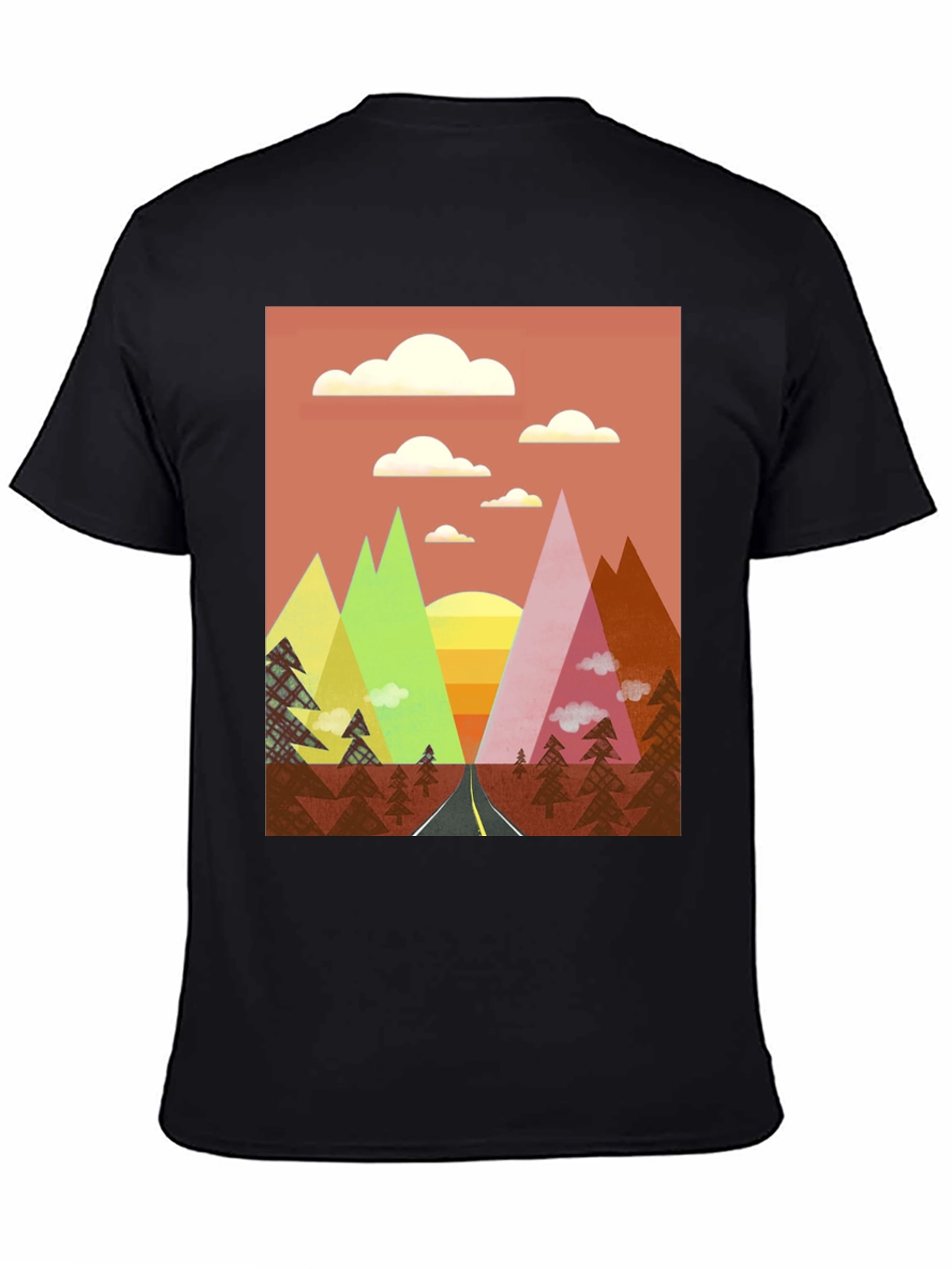 Mountains Road Trip Graphic Tee