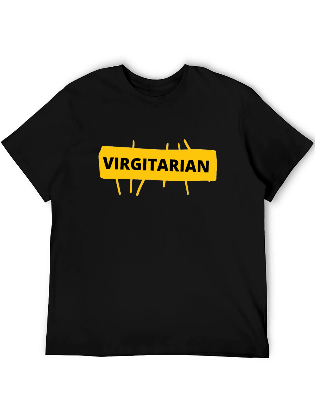 Virgitarian Graphic T-Shirt - Funny Vegan Humor Tee