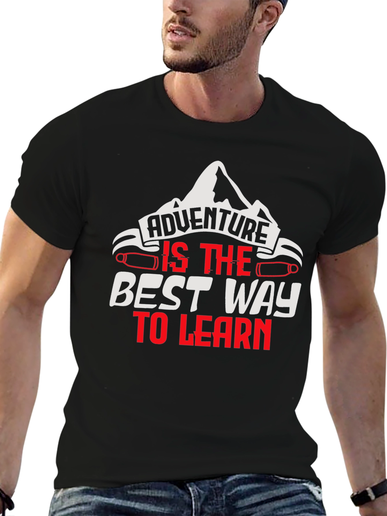 Adventure is the Best Way to Learn Graphic Tee