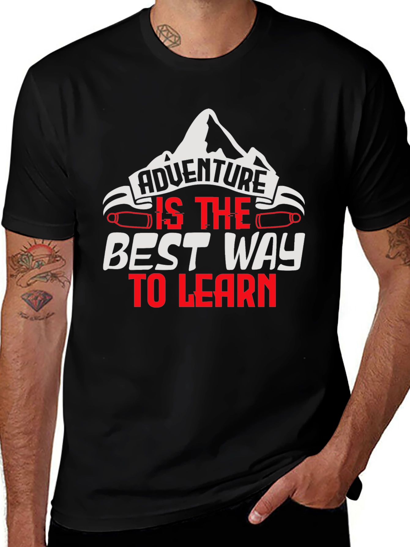 Adventure is the Best Way to Learn Graphic Tee
