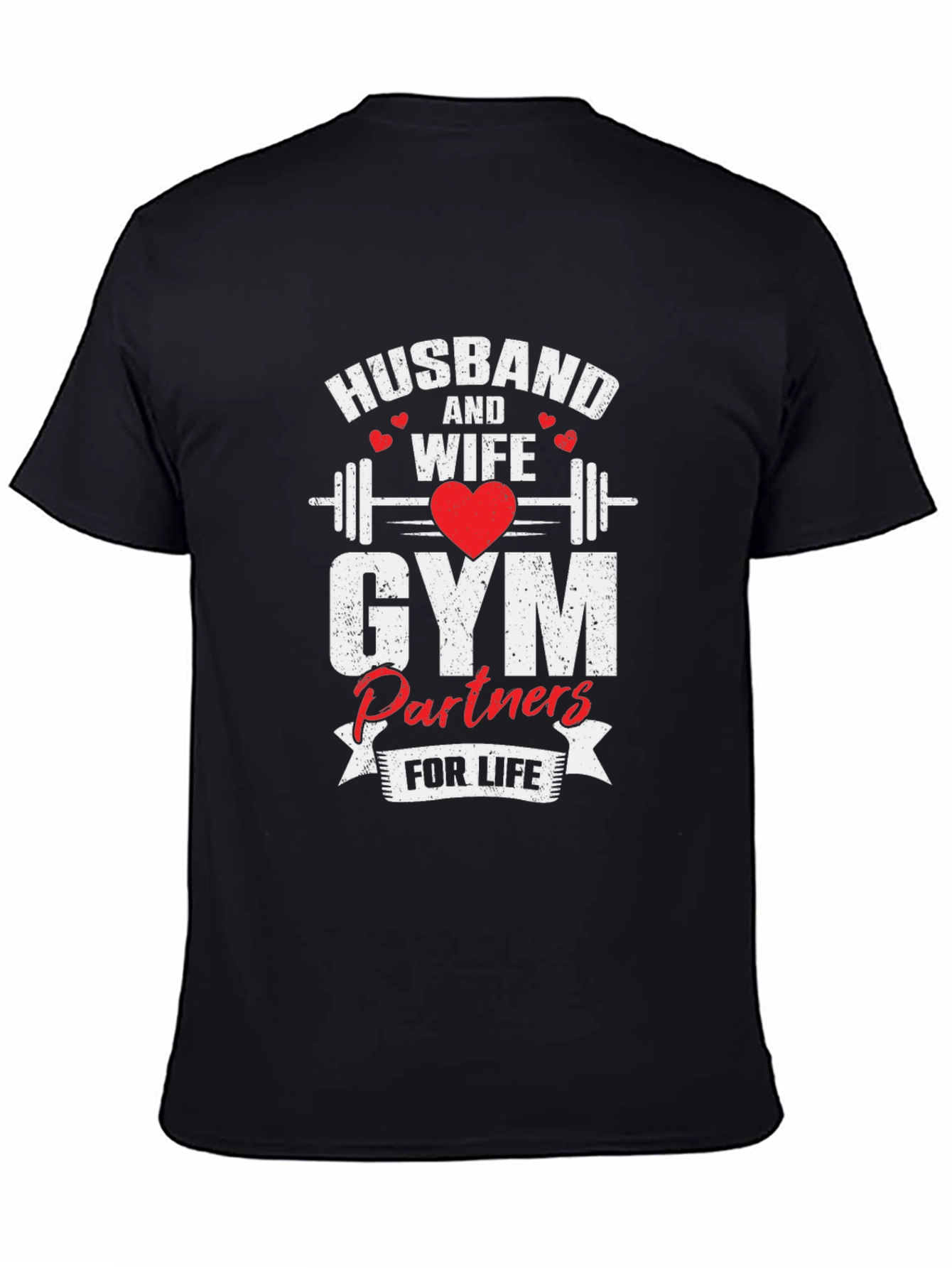 Husband and Wife Gym Partners T-Shirt