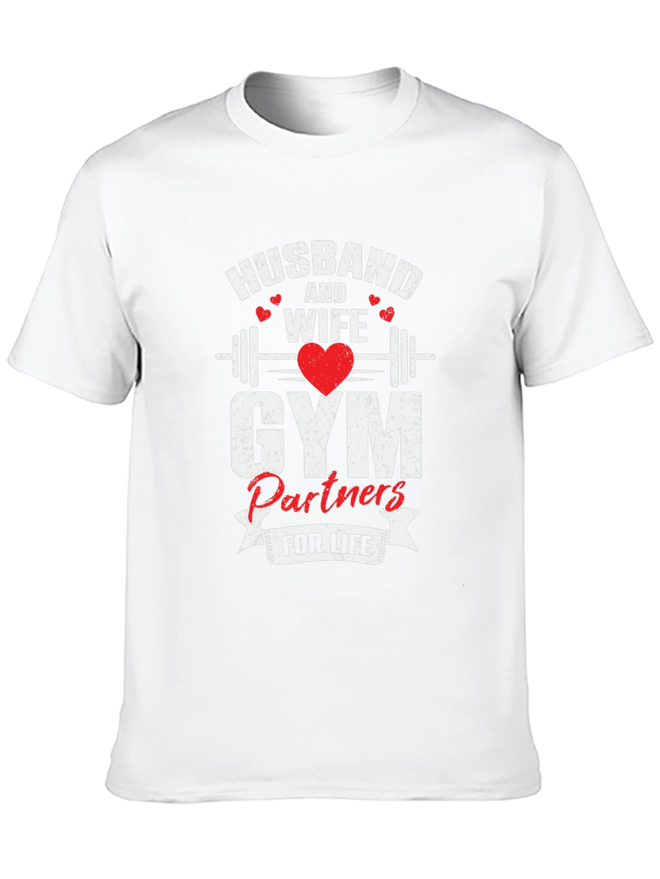 Husband and Wife Gym Partners T-Shirt