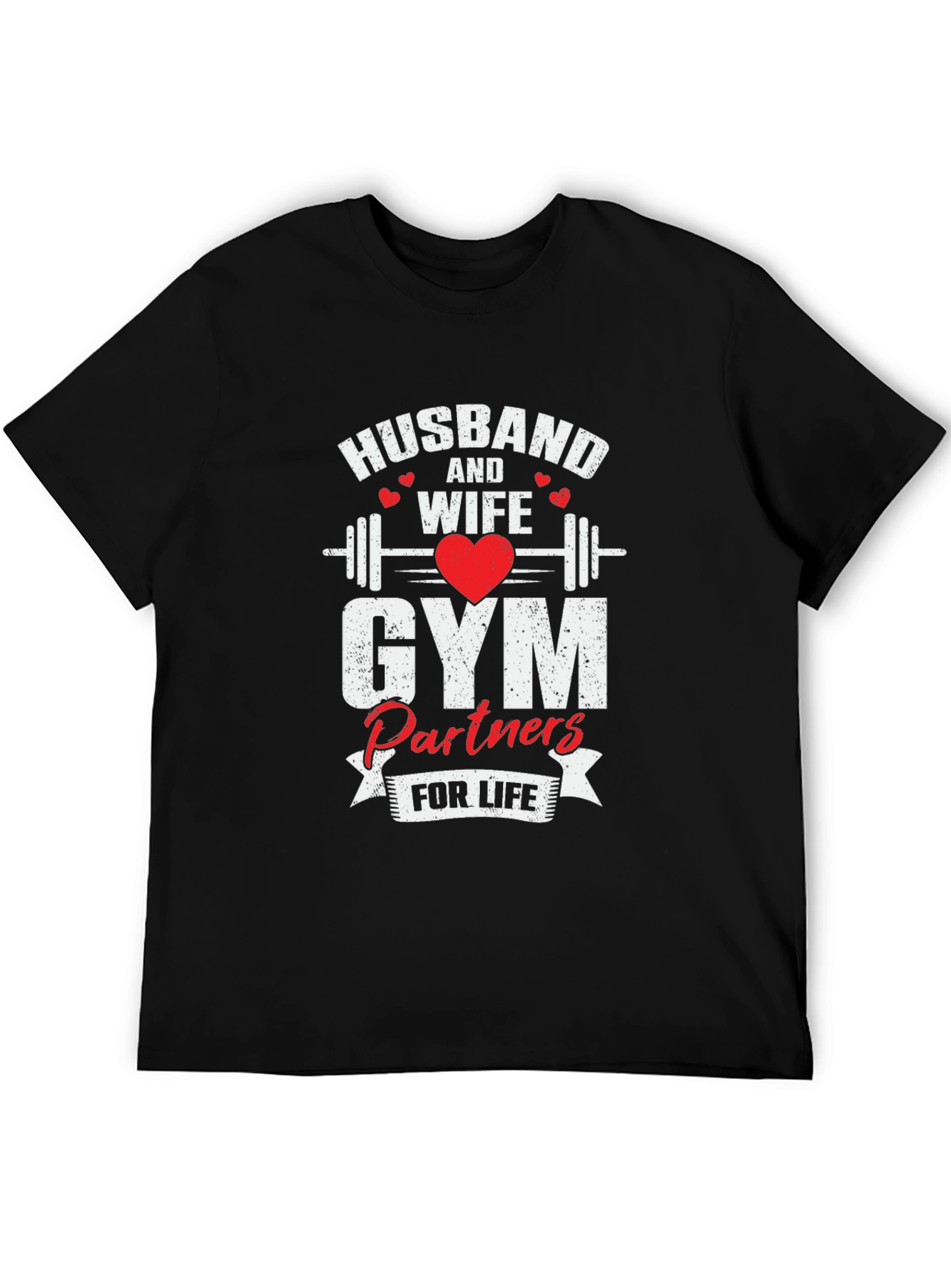 Husband and Wife Gym Partners T-Shirt