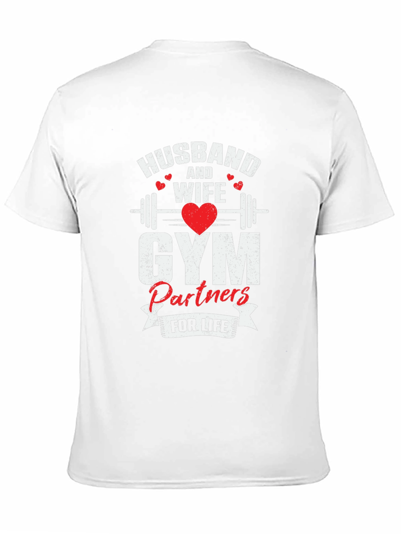 Husband and Wife Gym Partners T-Shirt