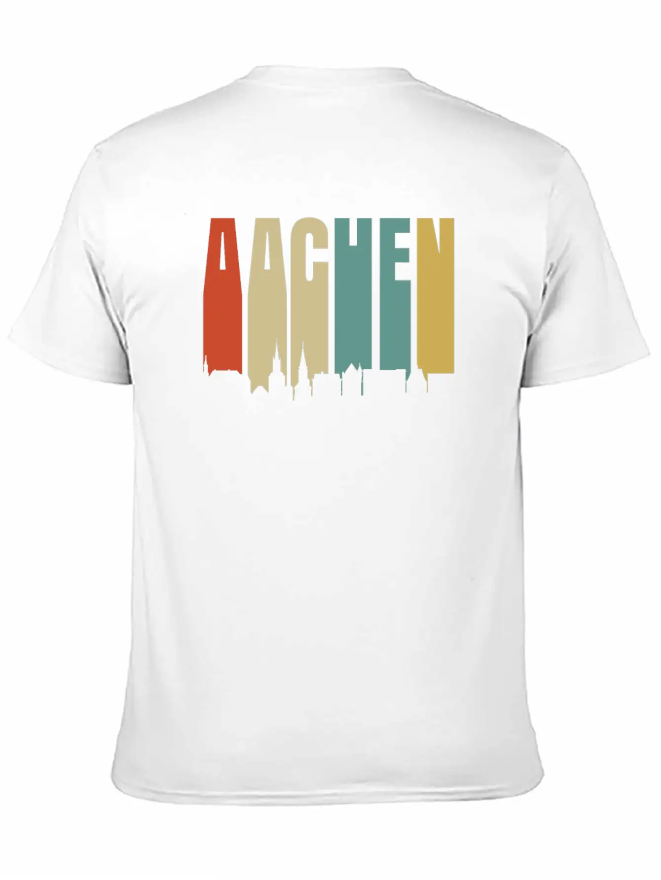 Aachen Unisex Casual T-Shirt – Clean Design For Daily Comfort