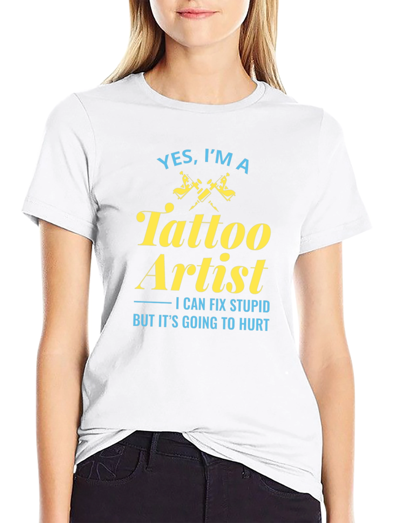 Tattoo Artist Graphic Tee - Fix Stupid