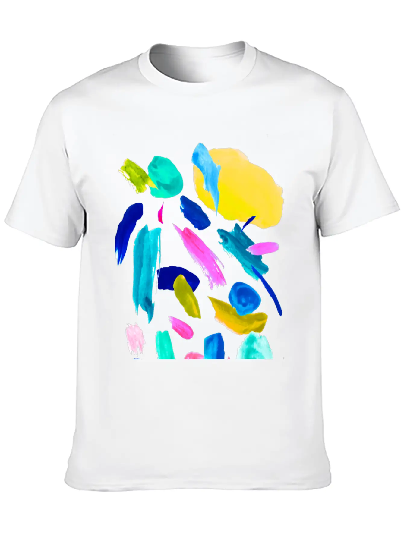Abstract Lipsticks Unisex Casual T-Shirt – Clean Design For Daily Comfort