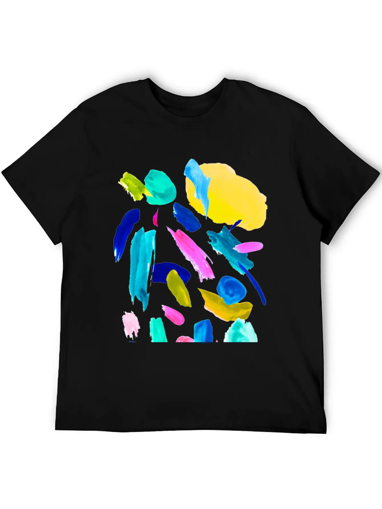 Abstract Lipsticks Unisex Casual T-Shirt – Clean Design For Daily Comfort
