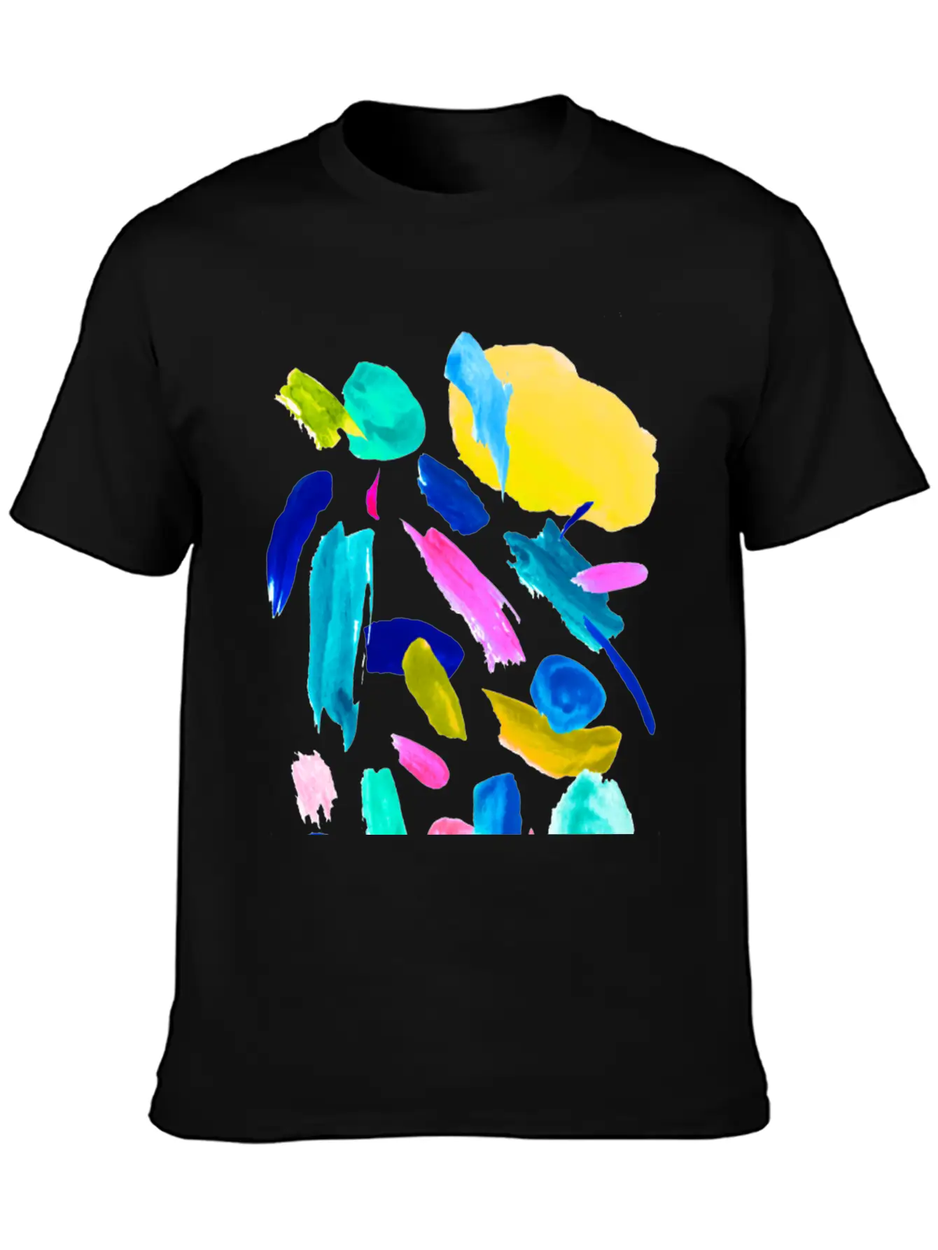 Abstract Lipsticks Unisex Casual T-Shirt – Clean Design For Daily Comfort