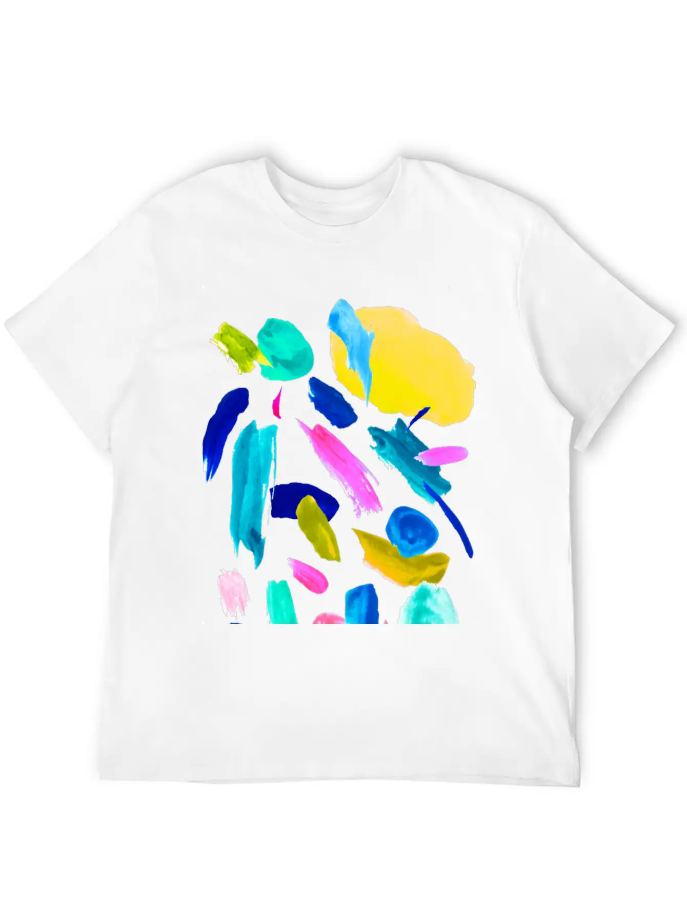 Abstract Lipsticks Unisex Casual T-Shirt – Clean Design For Daily Comfort