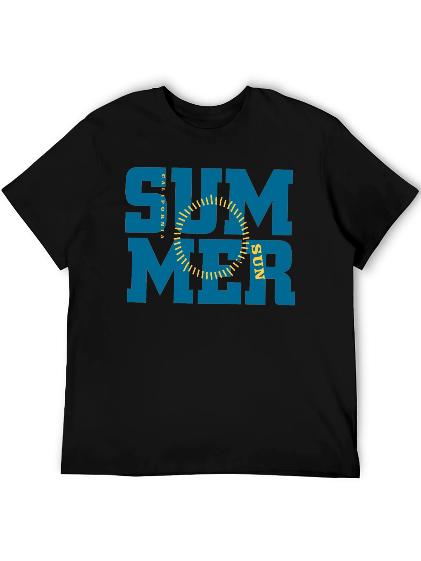 Summer California Sun Graphic T-Shirt