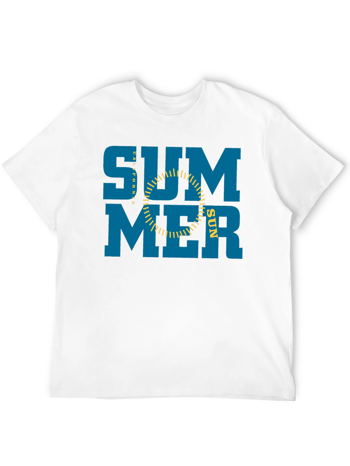 Summer California Sun Graphic T-Shirt