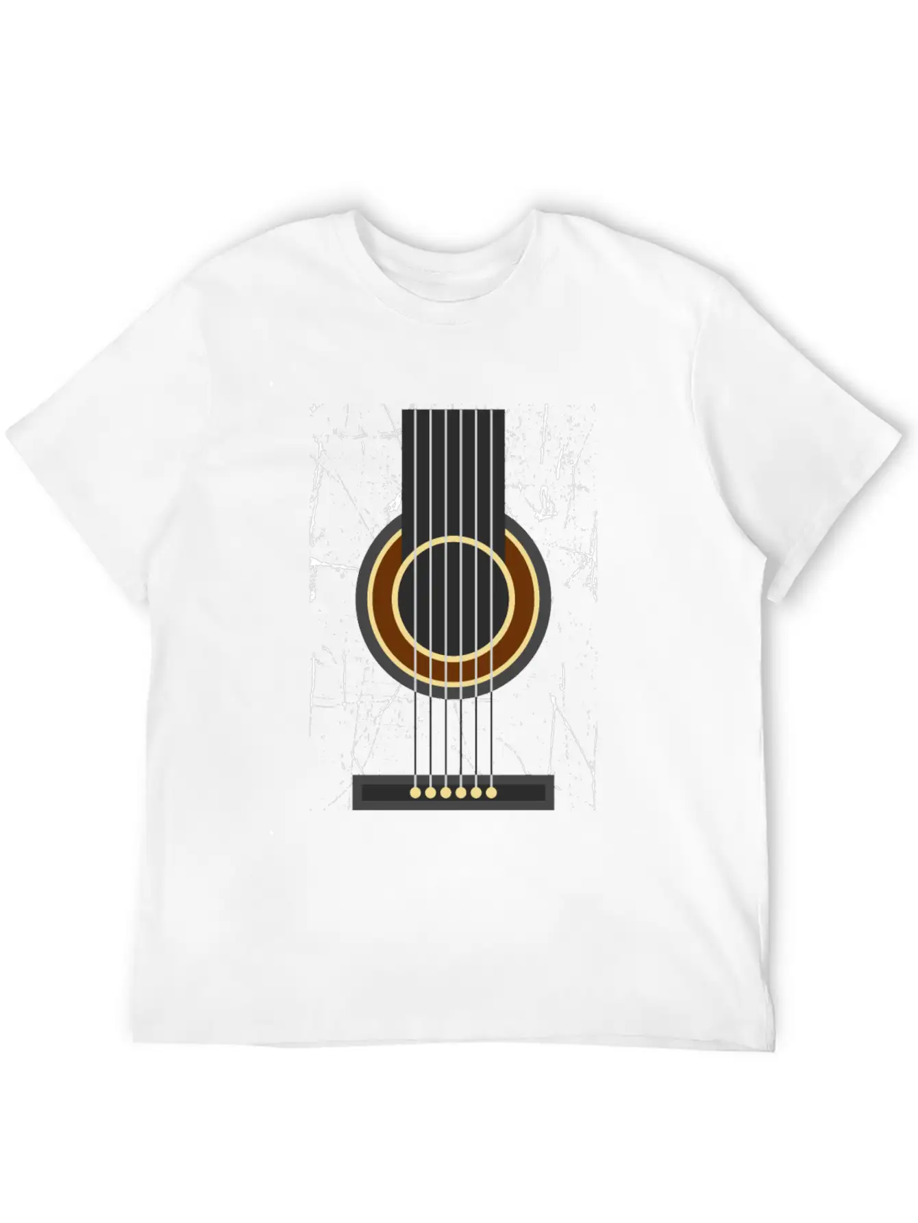 Acoustic Guitar Jamming And Good Play Unisex Casual T-Shirt – Clean Design For Daily Comfort