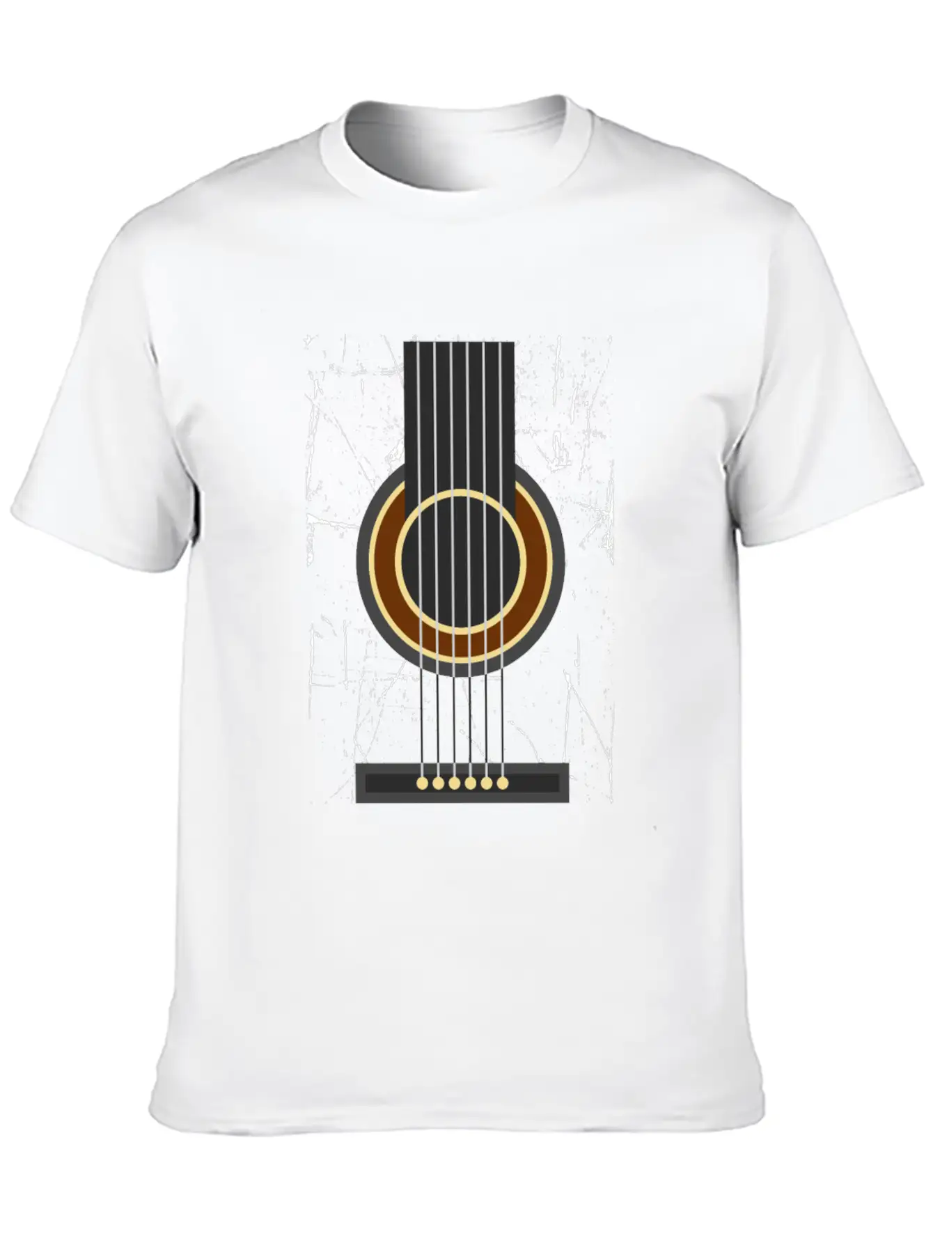 Acoustic Guitar Jamming And Good Play Unisex Casual T-Shirt – Clean Design For Daily Comfort