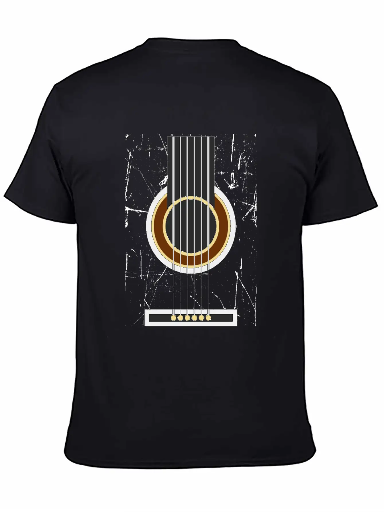 Acoustic Guitar Jamming And Good Play Unisex Casual T-Shirt – Clean Design For Daily Comfort
