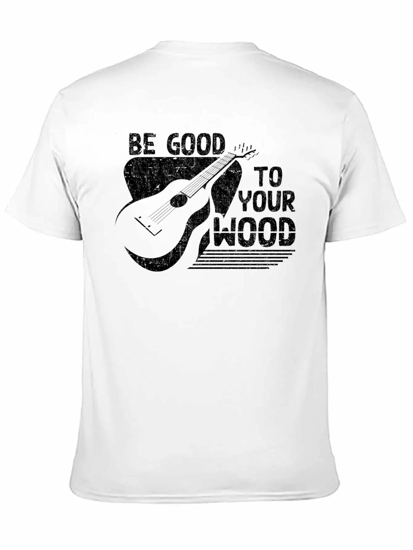 Acoustic Guitar Player Men Women Musician Unisex Casual T-Shirt – Clean Design For Daily Comfort