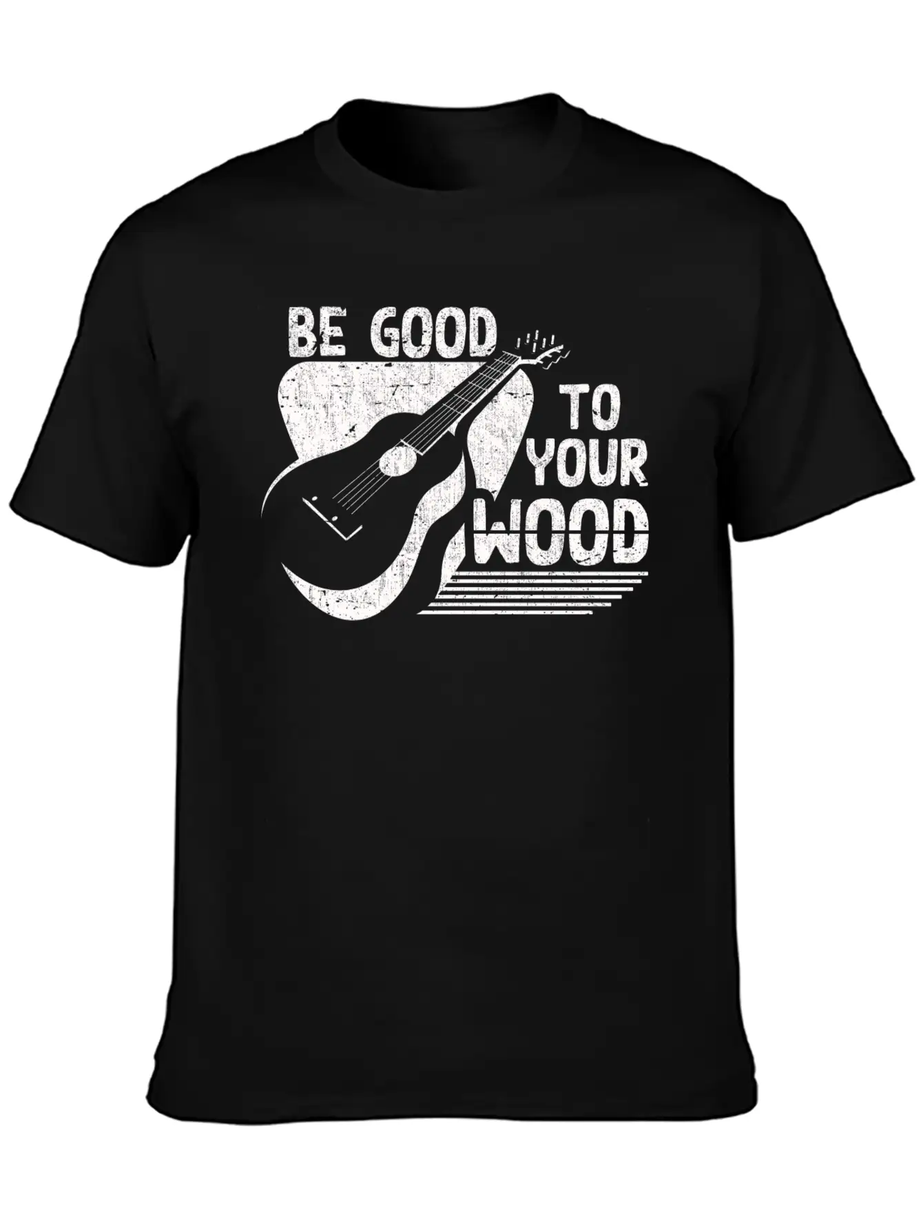 Acoustic Guitar Player Men Women Musician Unisex Casual T-Shirt – Clean Design For Daily Comfort