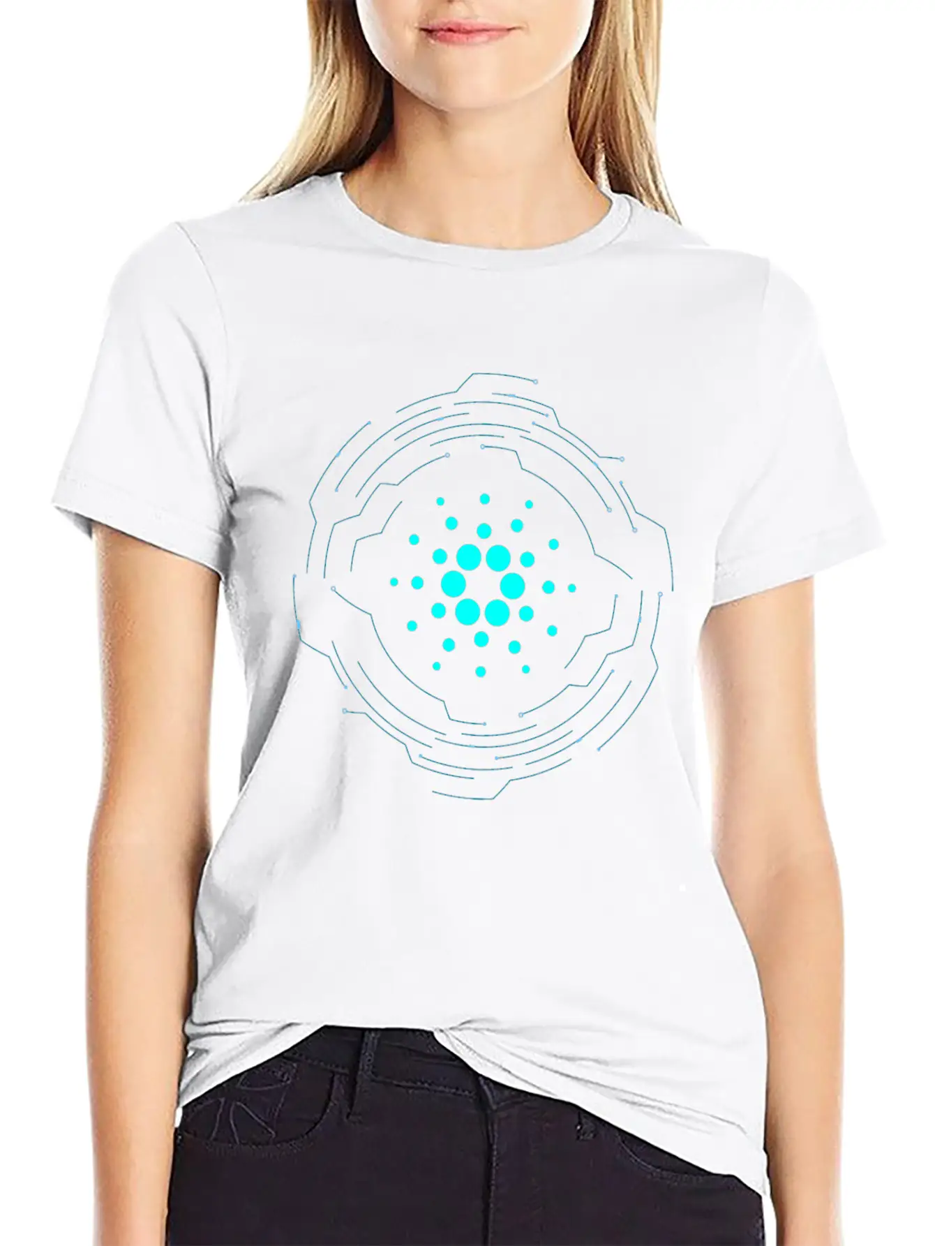 ADA Coin Kryptowährung Trade - Cardano Unisex Casual T-Shirt – Clean Design For Daily Comfort